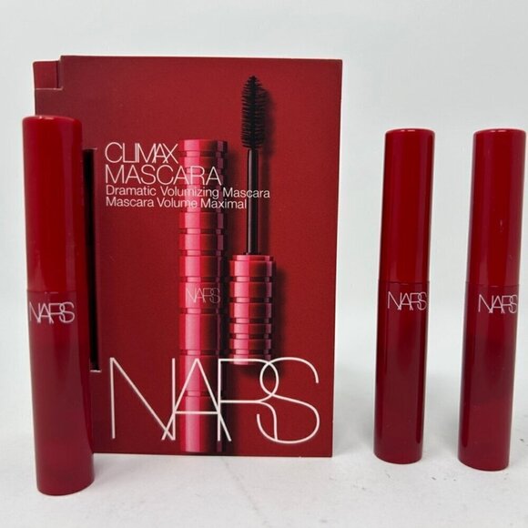 NARS CLIMAX Dramatic Volumizing Mascara BLACK .06oz NEW NO BOX 8 TUBES - Picture 2 of 2